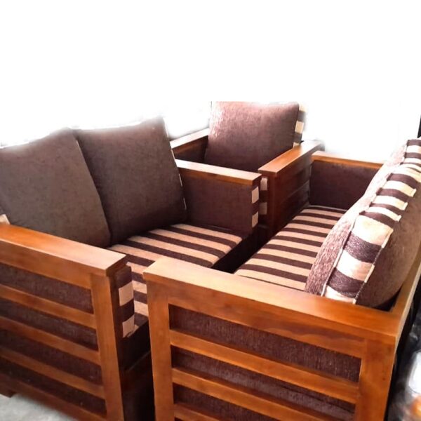 Living Room Set-3+2+1-Teak