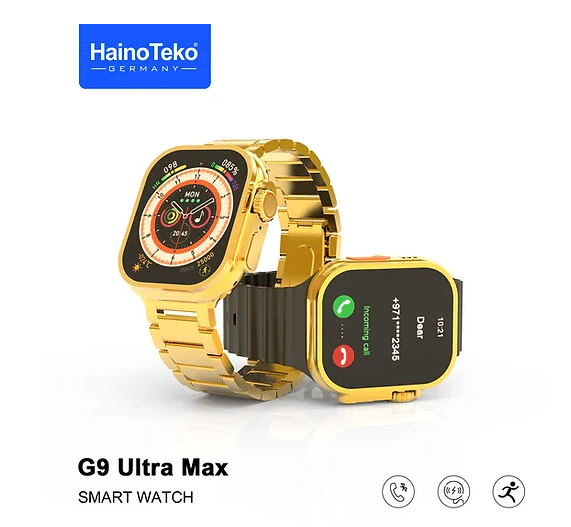 Haino Teko G9 Ultra Max Golden, New Arrival 2023 SmartWatch - HandyBuy.lk