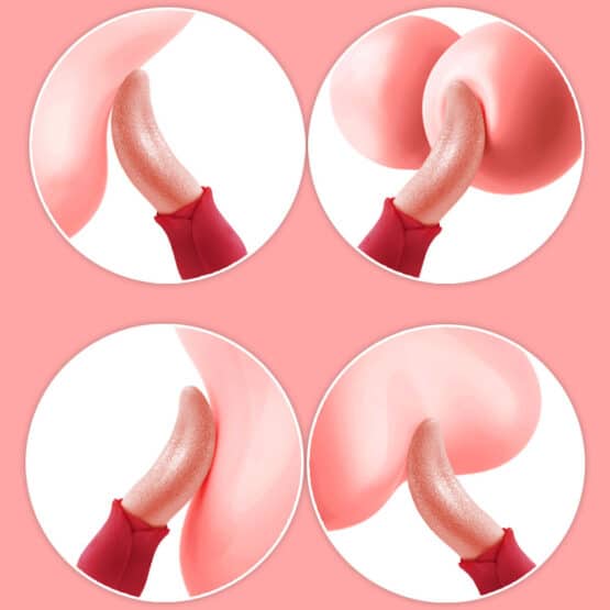 Rose Flower Clitoris Sucking Dildo Vibrator Tongue Brush Nipple Massager Pussy rose vibrator Sex Toys For Women - Best Sex Toys Sri Lanka