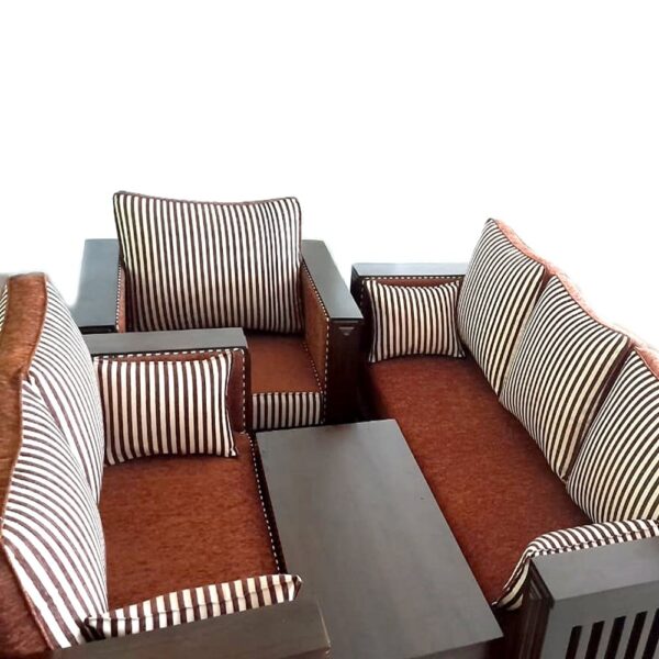 Living Room Set-3+2+1-Teak