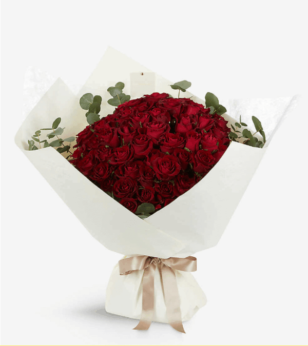 Red Roses Bouquet (30 Roses)