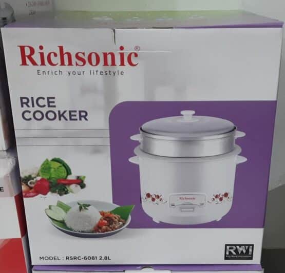 Richsonic Rice Cooker – 2.8L - HandyBuy.lk | Sri Lanka's Fastest ...