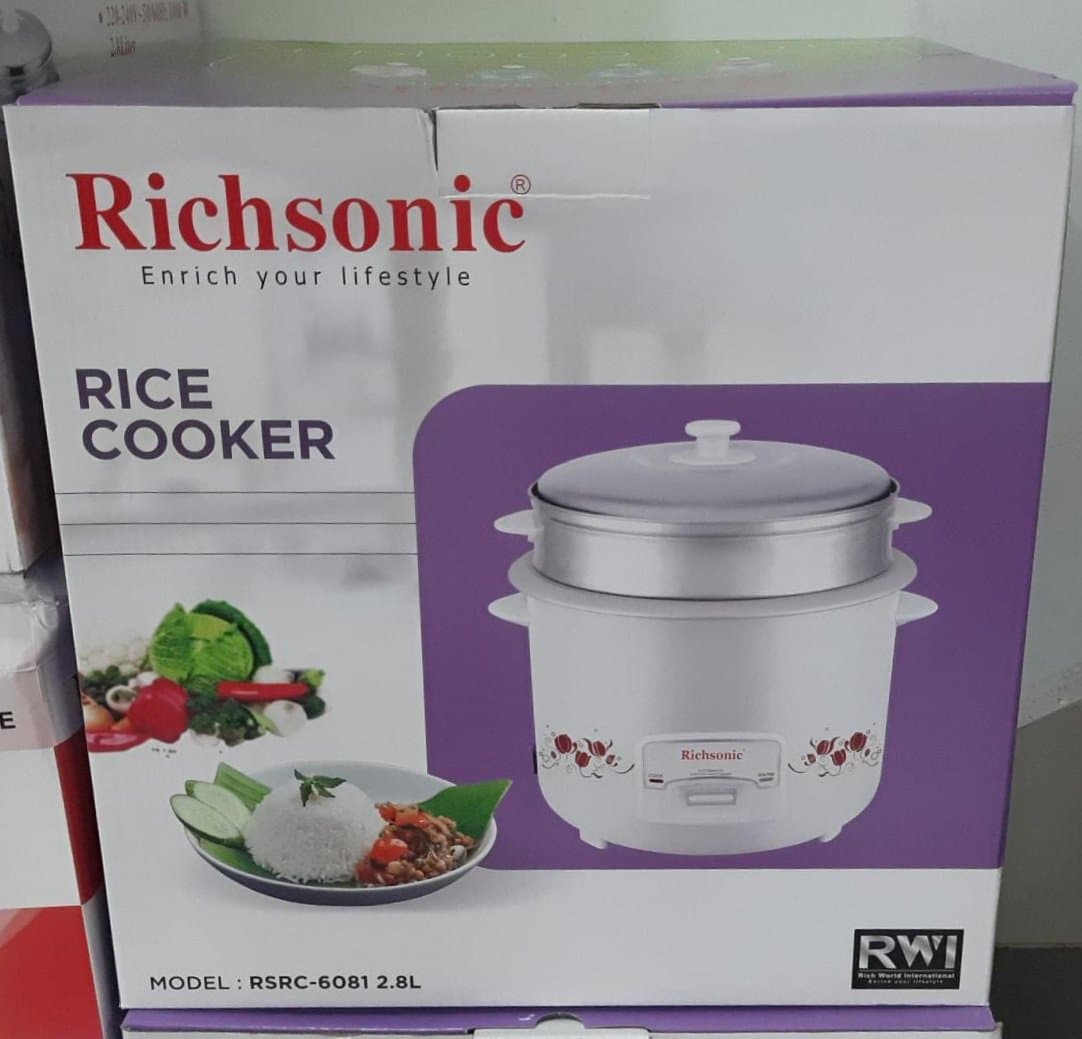 Richsonic Rice Cooker 2.8L HandyBuy.lk Sri Lanka's Fastest