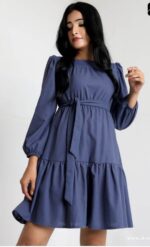 ALVIN DOUBLE FRILLED DRESS - Image 5
