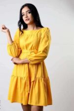 ALVIN DOUBLE FRILLED DRESS - Image 3