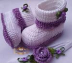 Crochet Baby Headband and Shoes - Stylish Shoes in Sri Lanka at Affordable Prices