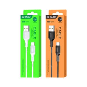 KAKU 1M USB TYPE C Cable Fast Charging Mobile Phone Cable USB Type-C Cable Data Cord for Hua-wei for Sam-sung for Xiao-mi