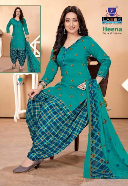 Lassa Heena Printed Cotton Dress Materials Collection