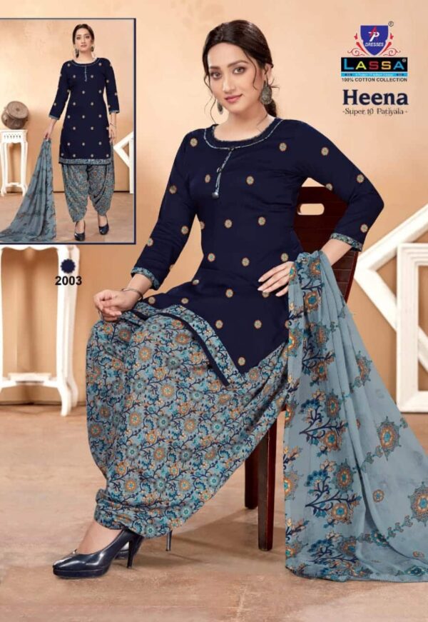 Lassa Heena Printed Cotton Dress Materials Collection
