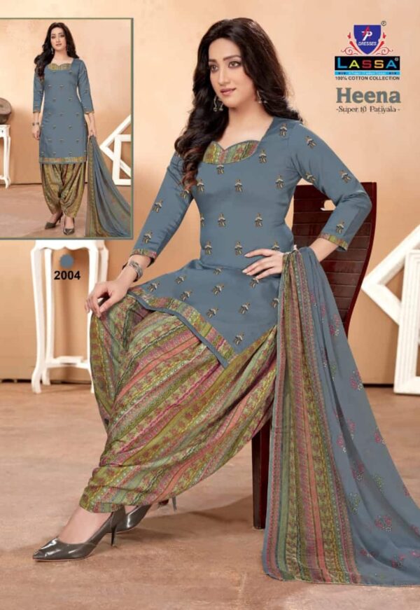 Lassa Heena Printed Cotton Dress Materials Collection
