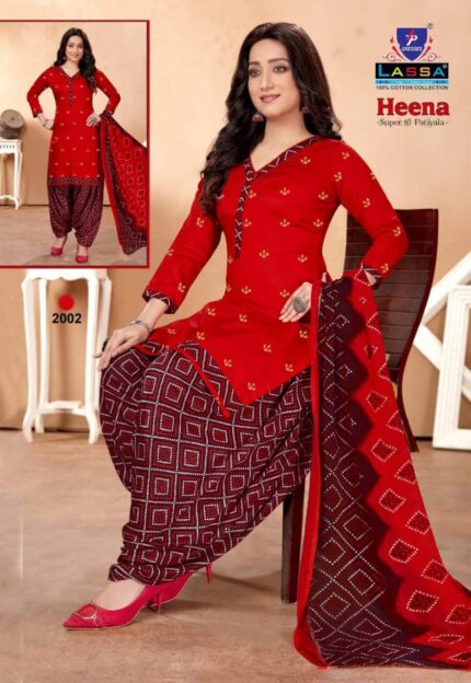 Lassa Heena Printed Cotton Dress Materials Collection