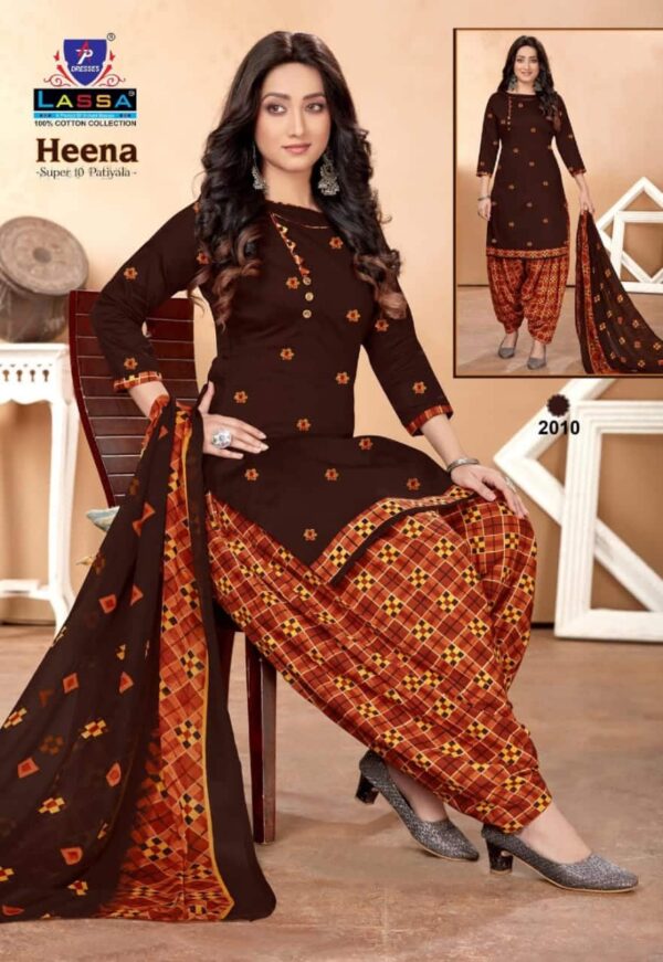 Lassa Heena Printed Cotton Dress Materials Collection