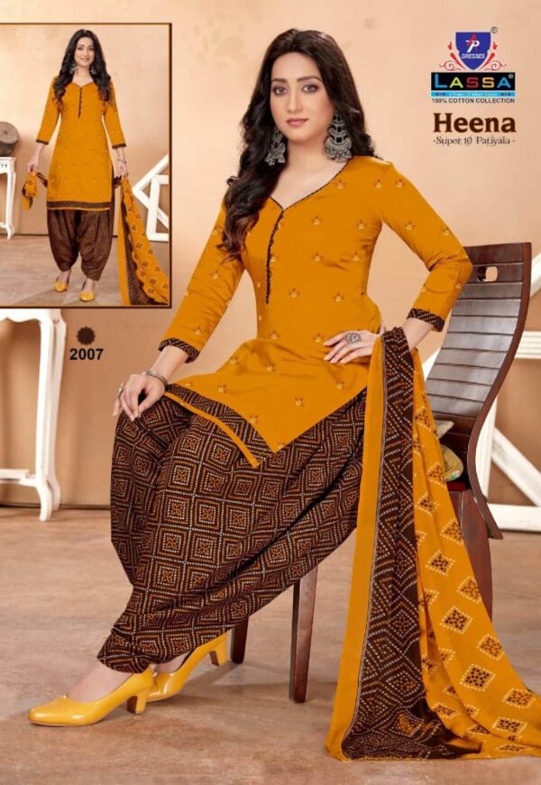 Lassa Heena Printed Cotton Dress Materials Collection