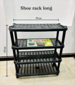 Shoe Rack Long Plastic 4 Layers