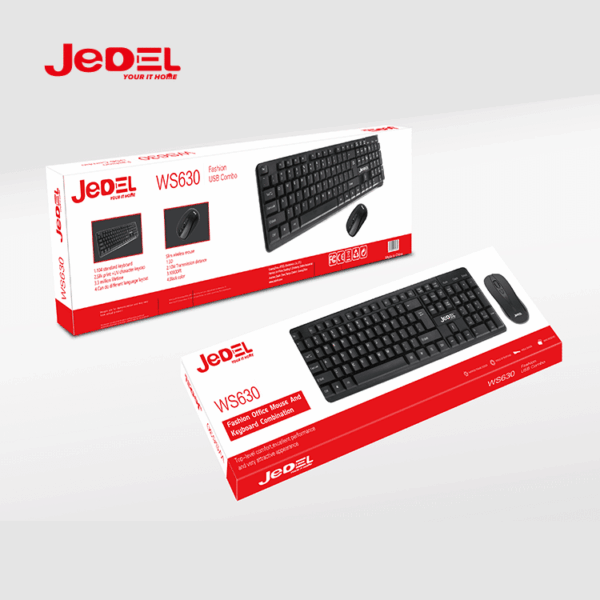 Jedel WS630 Wireless Keyboard & Mouse Combo
