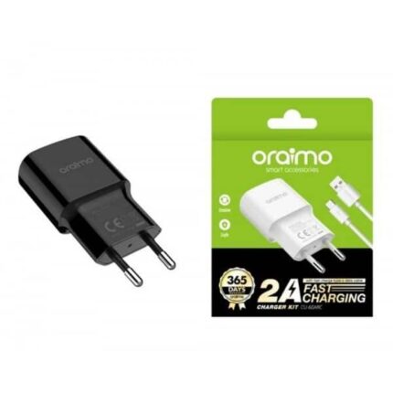 Oraimo Power Cube 2 OCW-E65S 2A Fast Charger - Black - TAK231