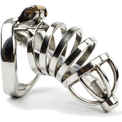 Chastity cage with sound line for BDSM play - Sex toys Sri Lanka