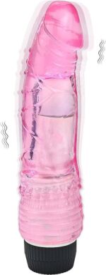 JELLY DILDO VIBRATOR FEMALE MASTURBATORS SEX TOY (8 Inches) - Best Sex Toys in Sri Lanka