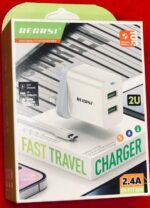 RECRISI 2 USB QUICK TRAVEL CHARGER CH-P01 - Image 2