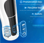 Male Masturbator Cup with Thrusting Modes - Sex Toy Sri Lanka