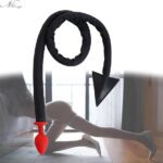 Anal Plug PU Leather Whip - Sex Toy Sri Lanka