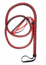Long Whip Black & Red