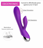 XXOO Waterproof Rabbit Vibrator Sex Toy For Women - Best Sex Toys in Sri Lanka