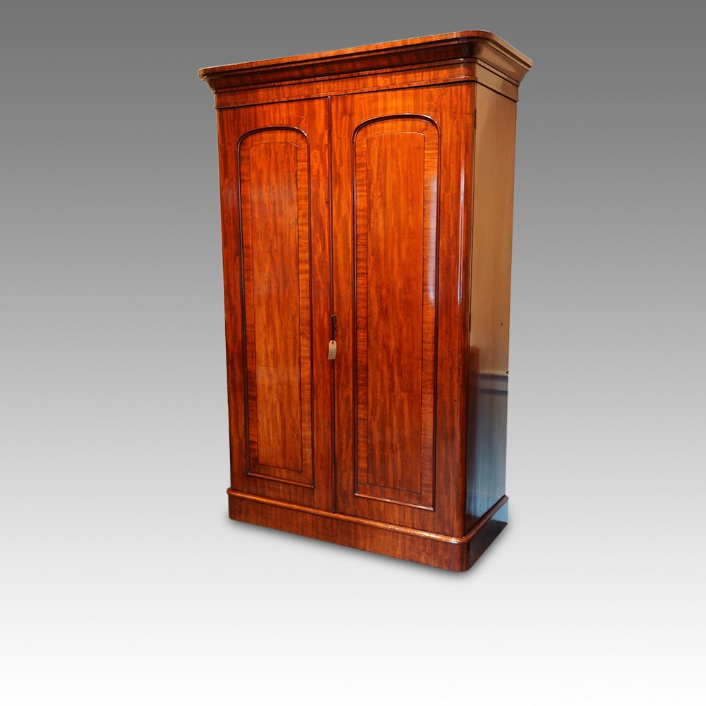Victorian-mahogany-2-door-wardrobe