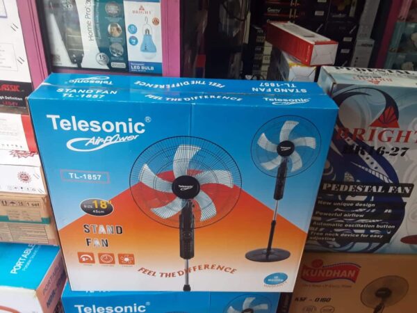 Telesonic Air Power Stand Fan TL-1857