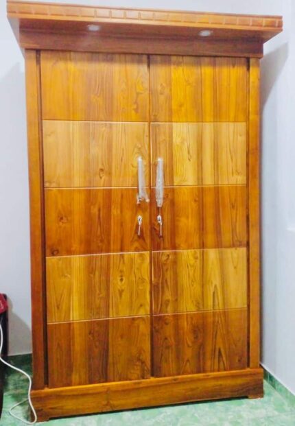 2 Door Wardrobe Teak Wood