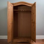 Mahogany 2 door Almirah - Image 4