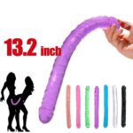 Realistic Double Headed Penis Soft Dildo (13 inch) for Sale in Sri Lanka - Best Dildo Prices