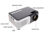 New Hd Projector Home Projector Small Portable Mini Projector - Image 3