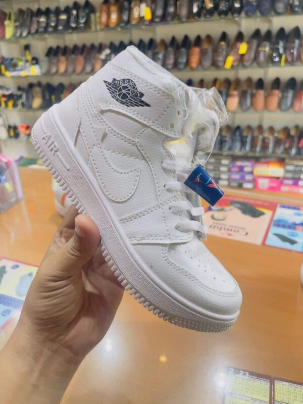 Nike Men's Air Jordan 1 Force Savage Football Cleats White
