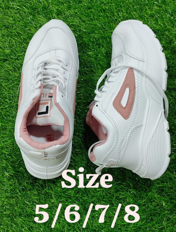 Nushi Women's Synthetic multicolor stylish casual sneakers - Buy trendy shoes in Sri Lanka at great prices