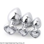 Steel Anal Plug Set (Size S, M, L) - Premium sex toys in Sri Lanka