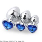 Steel Anal Plug Set (Size S, M, L) - Premium sex toys in Sri Lanka