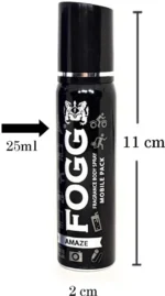 Fogg Amaze Body Spray Mobile Pack 25 ml - Image 4
