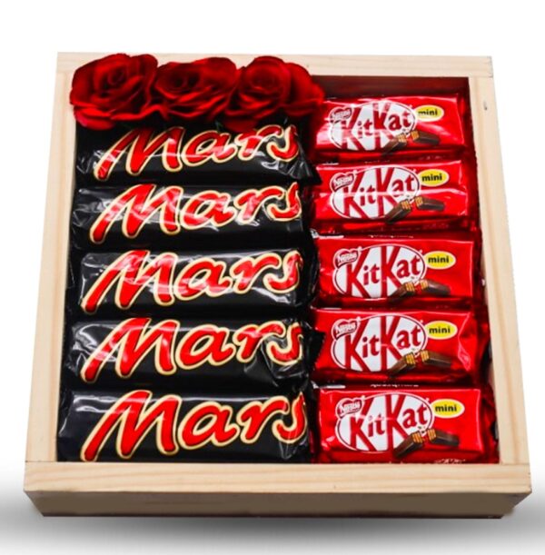 Mars with KitKat Box