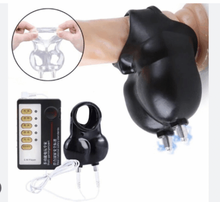 Male Electro Sex Ball Stretcher Chastity Device - Buy Sex Toys in Sri Lanka