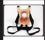 Double penetration strap on with vibrator sex toy - best sex toys in Sri Lanka