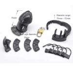 Electric Shock Plastic Male Chastity bdsm sex toy - Sex Toys Sri Lanka