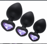 Anal Plugs Butt Plug - 3 Pcs 3 Sizes Silicone Butt Plug Sex Toy for sale in Sri Lanka