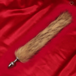 Long Fox Tail Anal Butt Plug - Sex Toy Sri Lanka