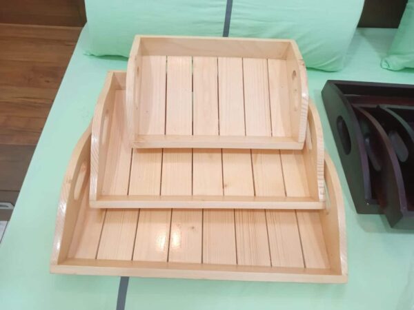 Solid Wood Letter Trays – 3 Tier