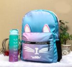 Unisex Back Pack with 900ml Water Bottle - Image 3