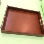 Wooden Serving Tray with Handle
