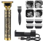 Vintage T9 Trimmer For Men Golden - Image 3