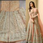 Embroidery work party wear