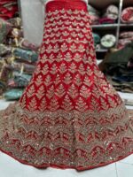 Wedding Unstitched Designer Heavy Work Bridal Lehenga
